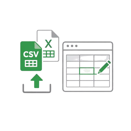CSV / Excel に対応